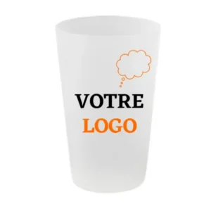 Gobelet plastique personnalisable Baso Berri